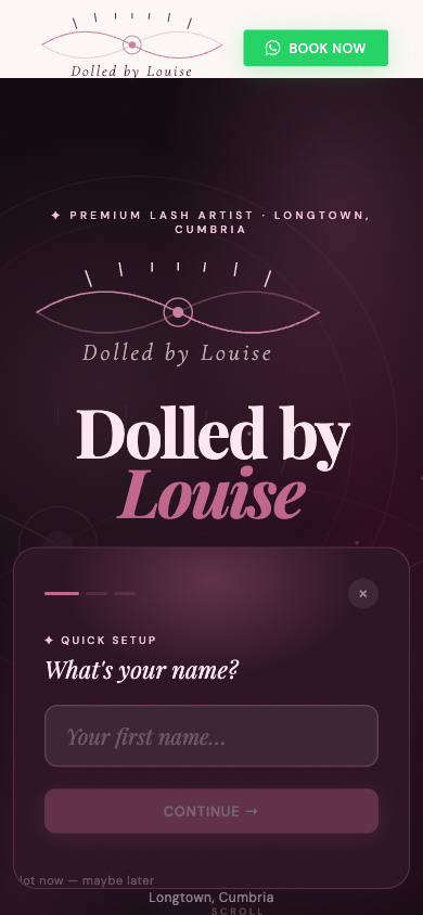 Dolled by Louise mobile view