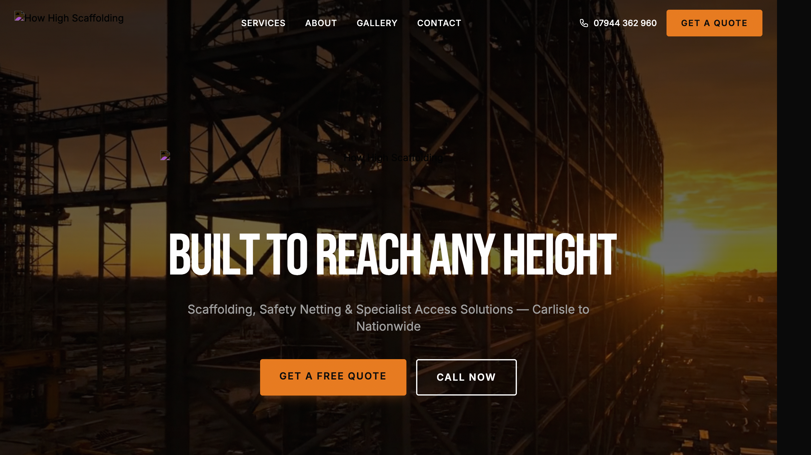 How High Scaffolding